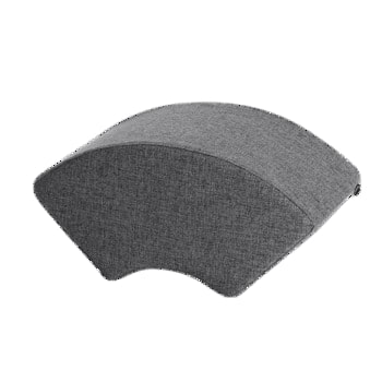 Kinder-Pouf "KK Rainbow Body"- Blue Grey