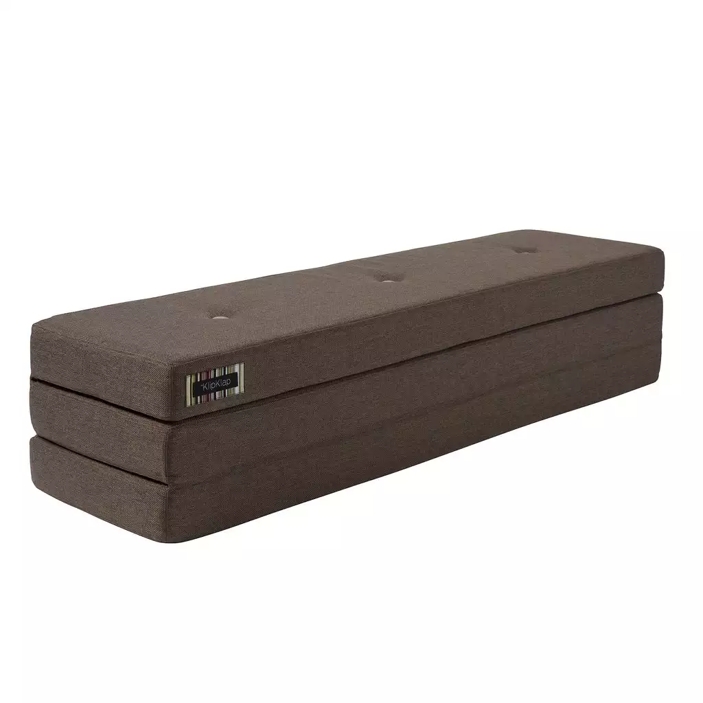 Klapp-Matratze "KK 3 Fold" (180 cm) - Brown / Sand
