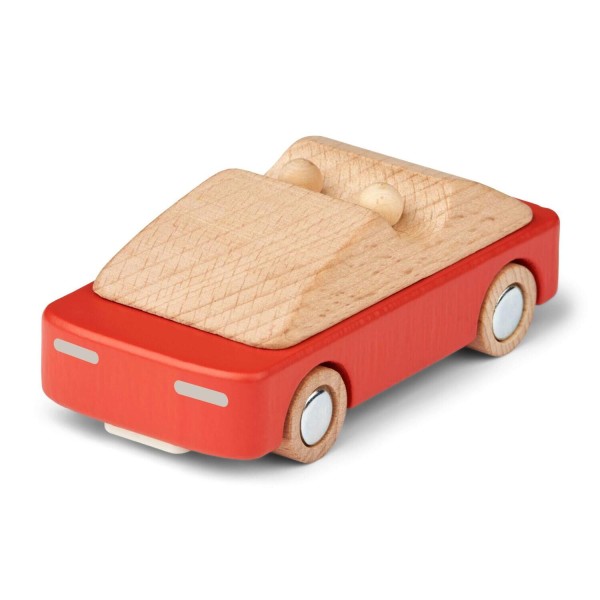 Holzauto Village " Sports Car- Apple Red" 