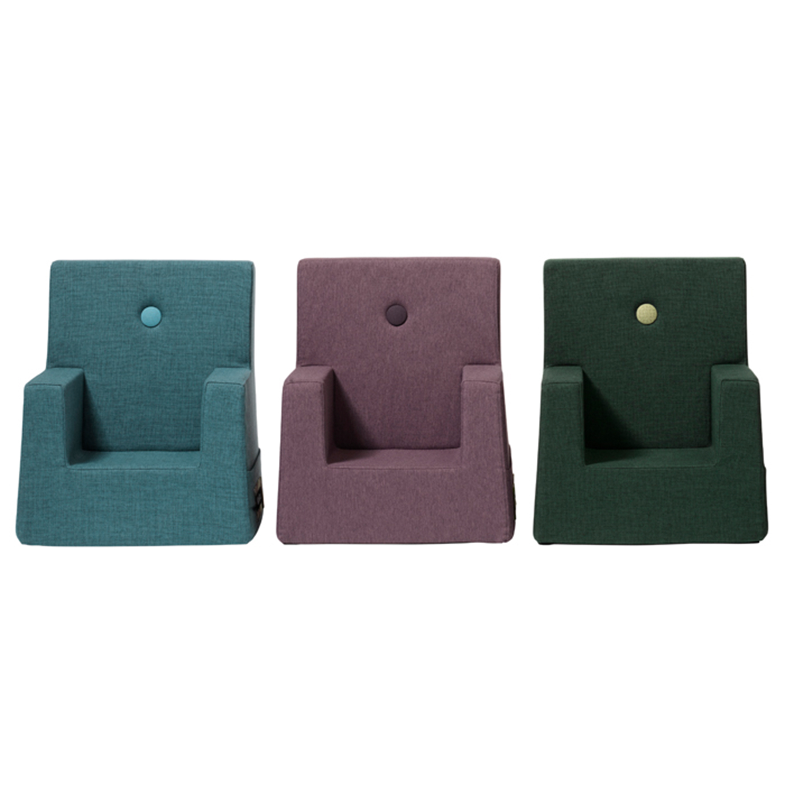 Kindersessel "KK Kids Chair" - Dark Green / Light Green