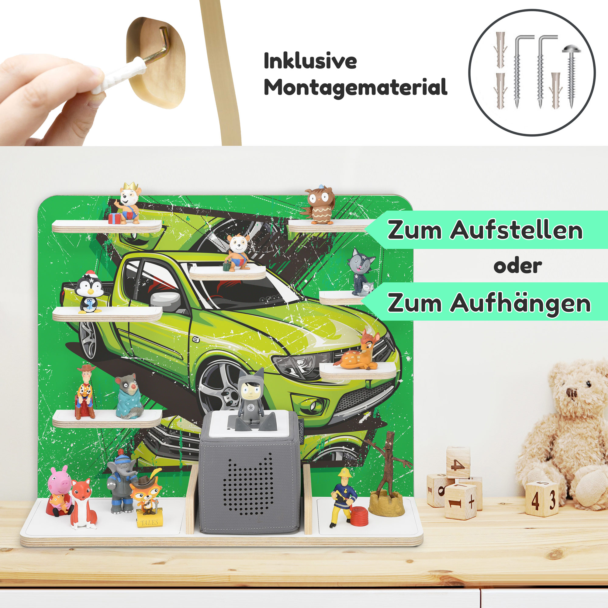 Regal für Tonies, 'Pick Up', groß