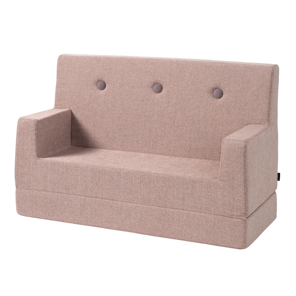 Kindersofa "KK Kids Sofa" - Soft Rose/ Rose