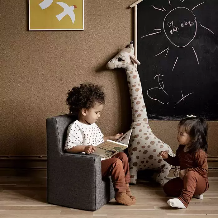 Kindersessel "KK Kids Chair" - Brown / Sand