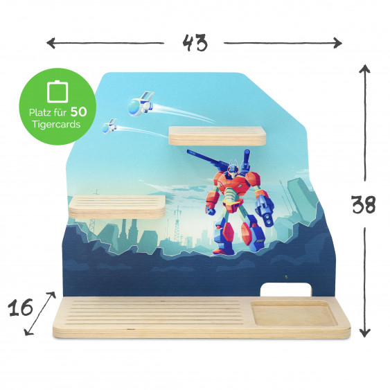 Regal geeignet für die Tigerbox "Robo"
