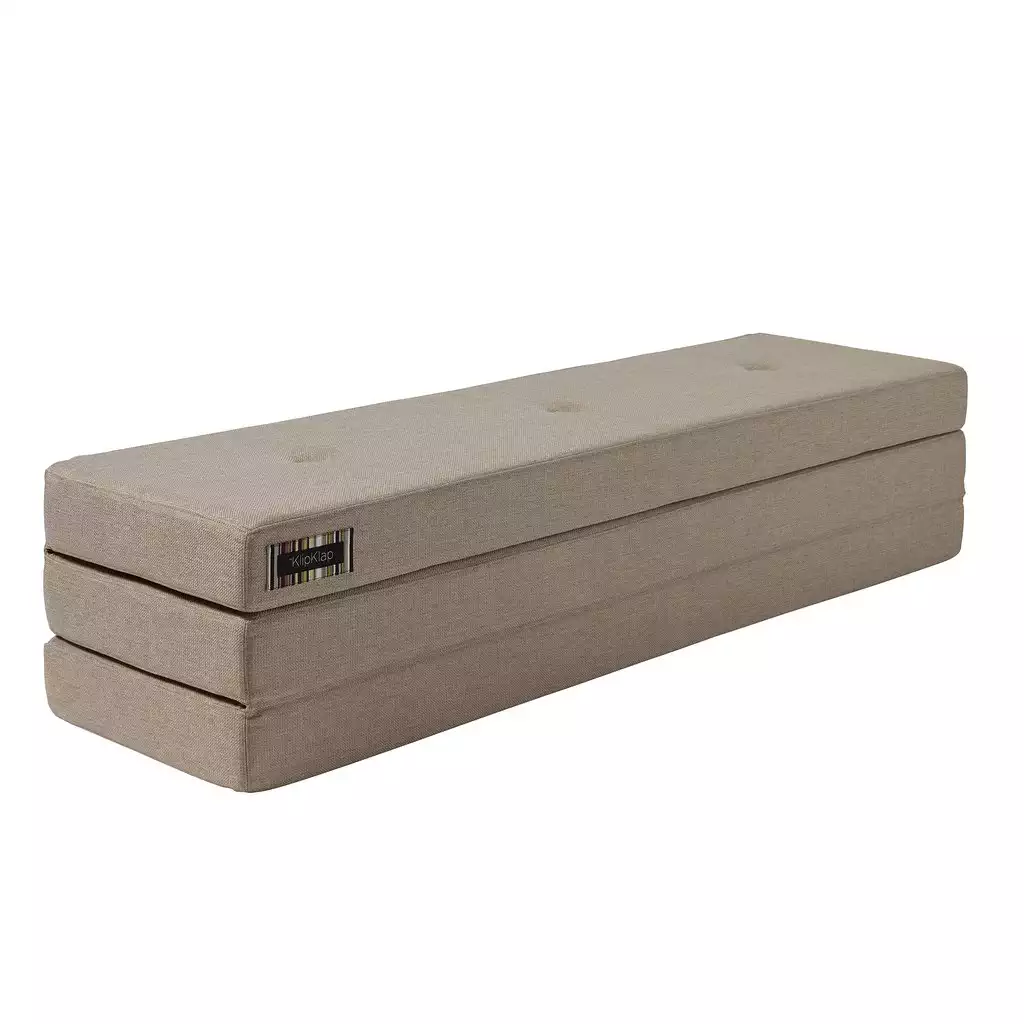 Klapp-Matratze "KK 3 Fold" (180 cm) - Sand / Sand