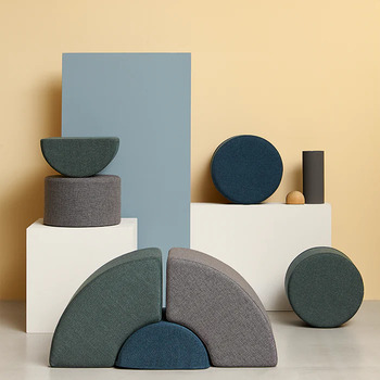 Kinder-Pouf "KK Rainbow Body"-Pine Green