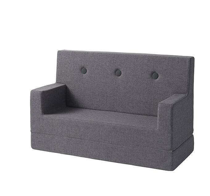 Kindersofa "KK Kids Sofa" - Blue Grey / Grey