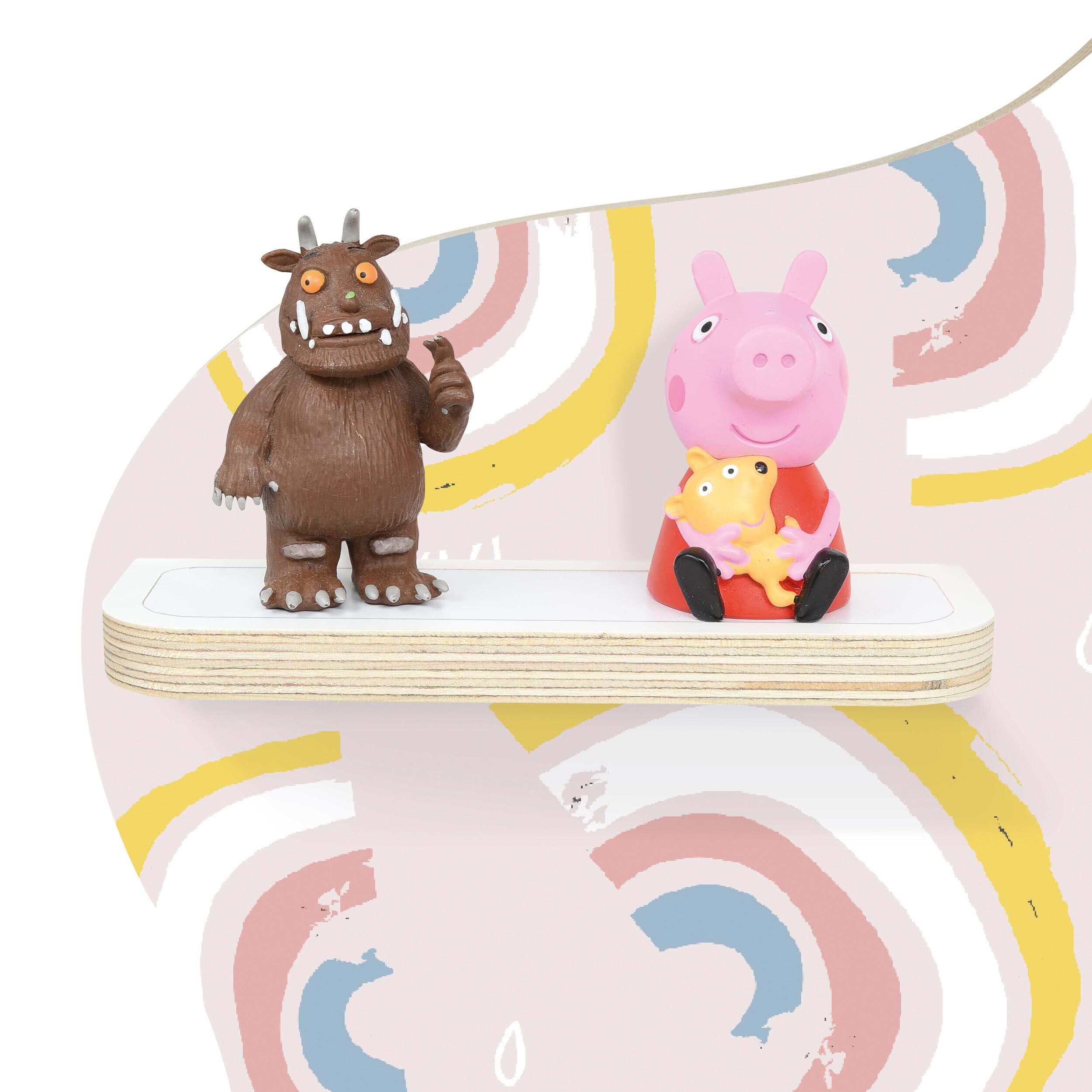 Regal geeignet für die Toniebox "Rainbow" - zum Aufhängen