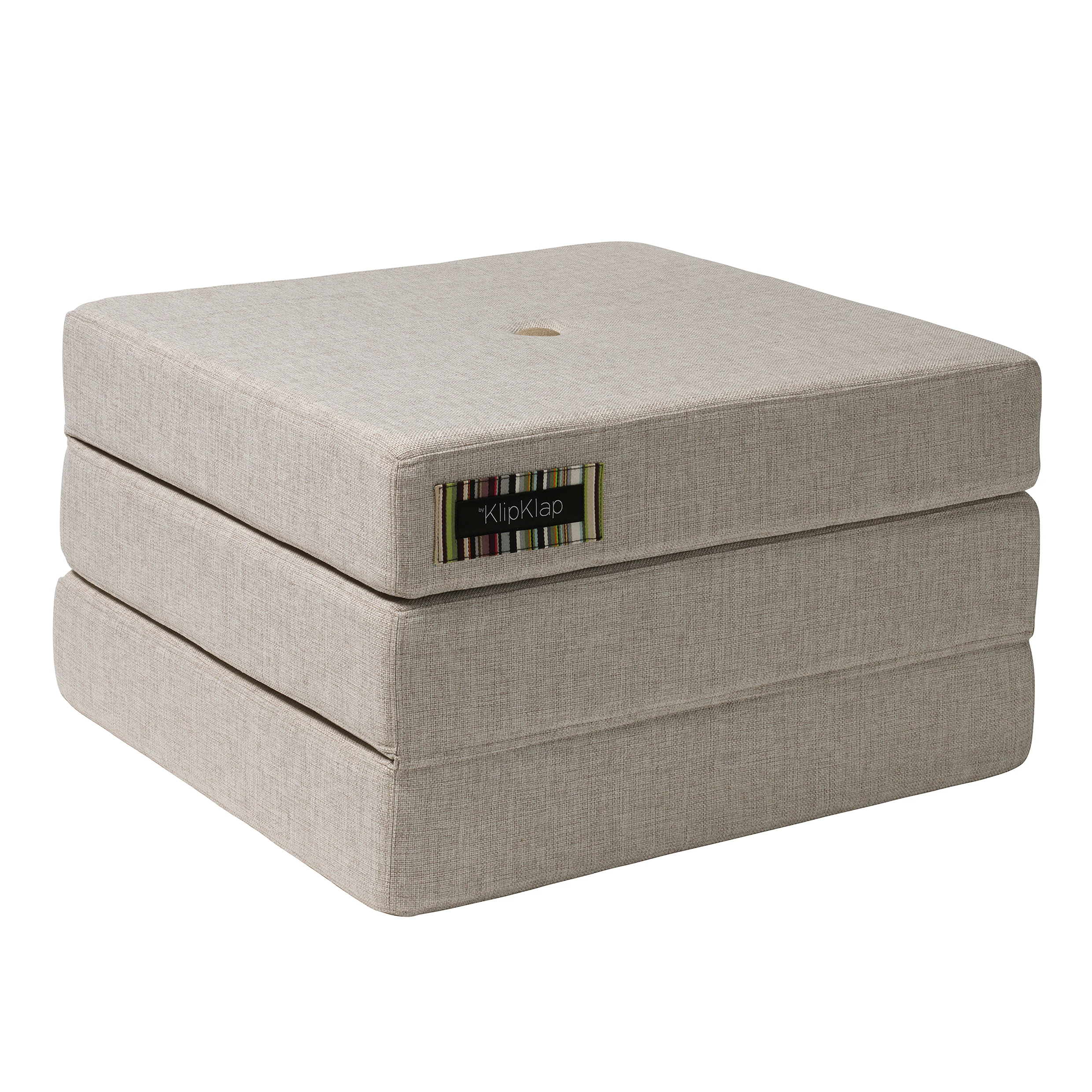 Multifunktionaler Pouf "KK 3 Fold single" - Beige / Sand