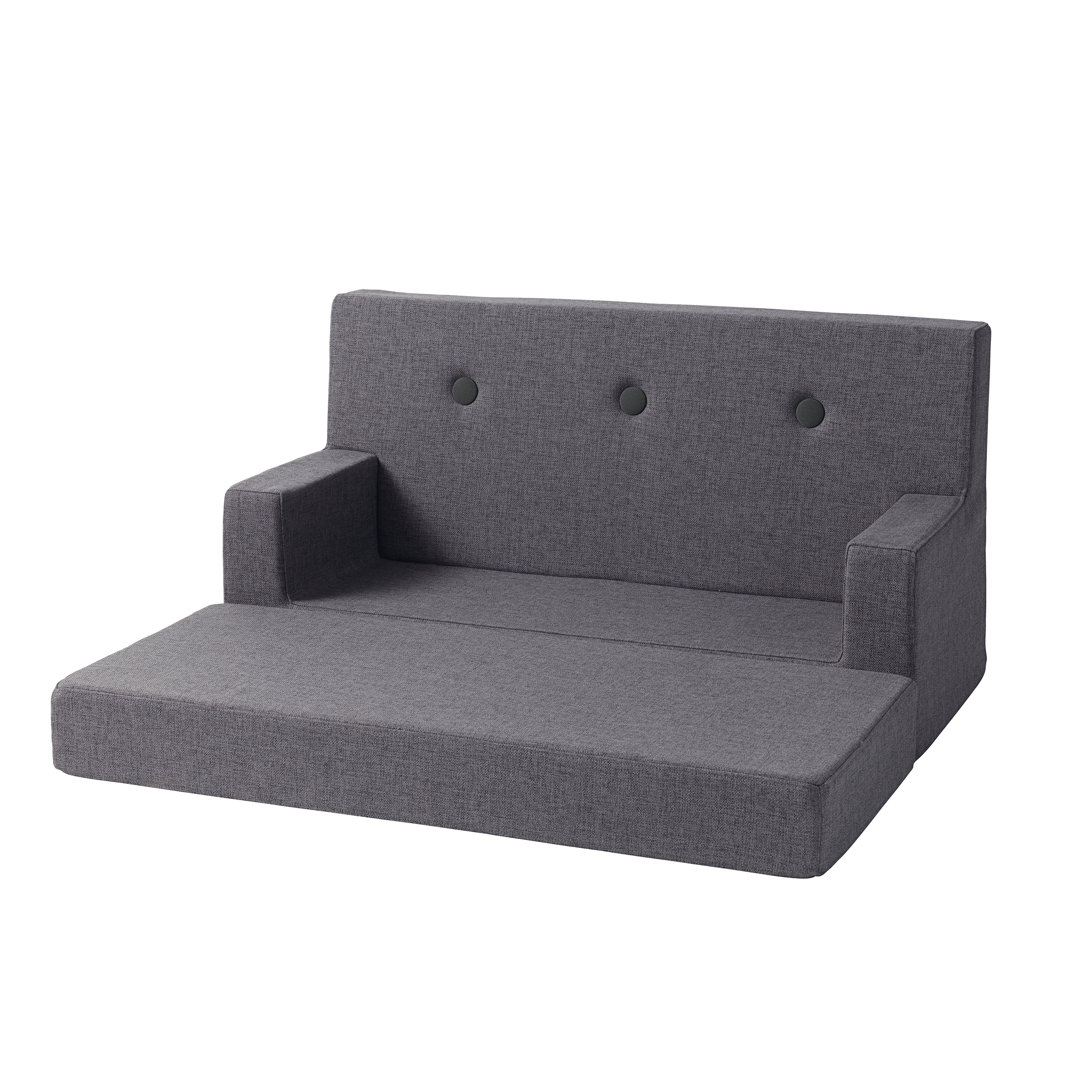 Kindersofa "KK Kids Sofa" - Blue Grey / Grey