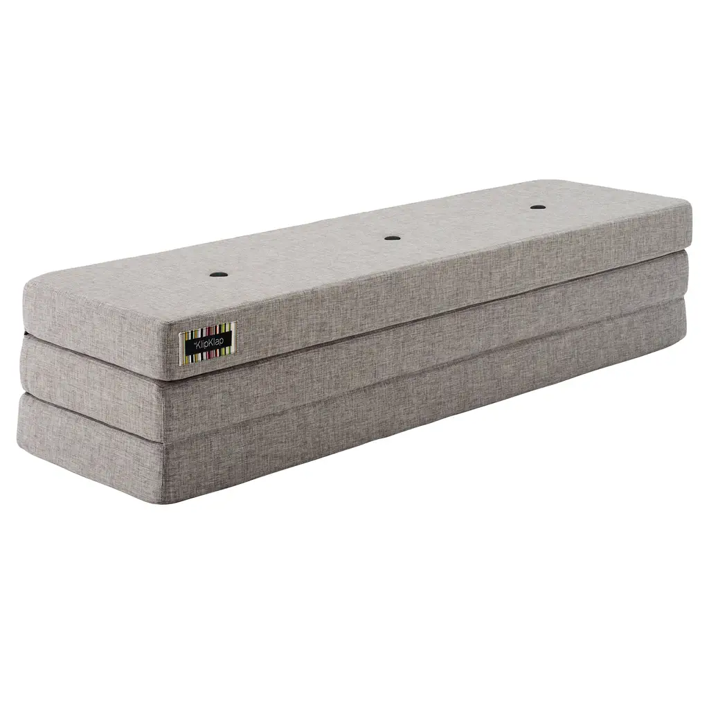 Klapp-Matratze "KK 3 Fold" (180 cm) - Multi Grey / Grey