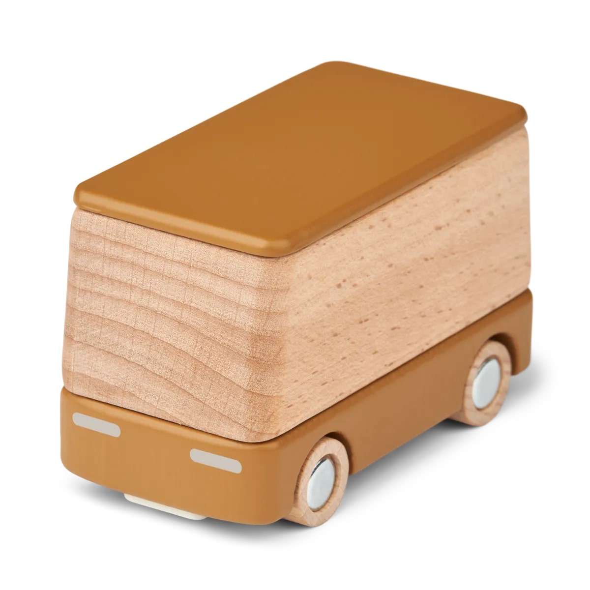 Holzauto Village " Bus- Golden Caramel mix"  