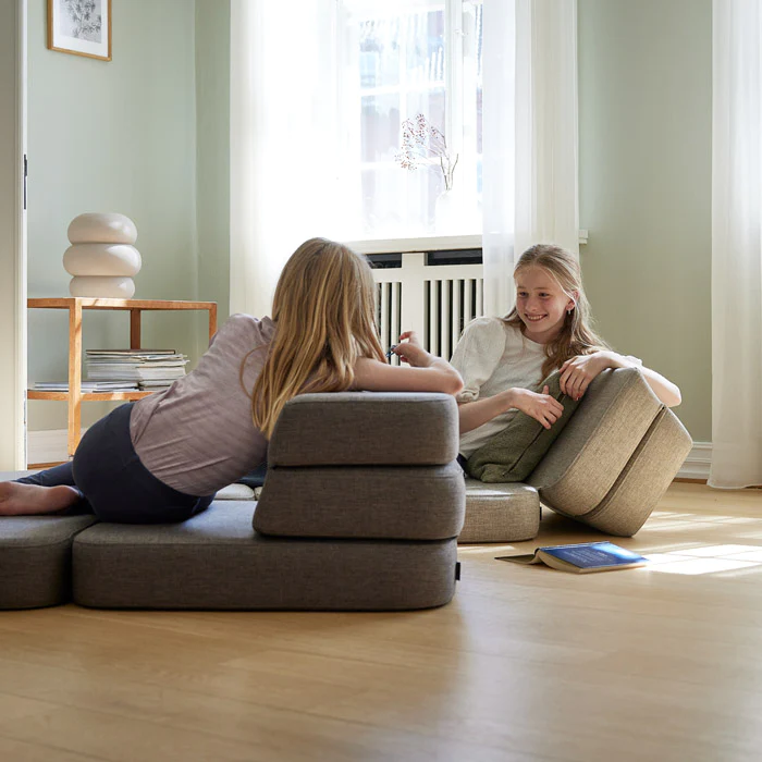 Klapp-Sofa "KK 3 Fold Sofa" Single Soft -Brown/ Sand
