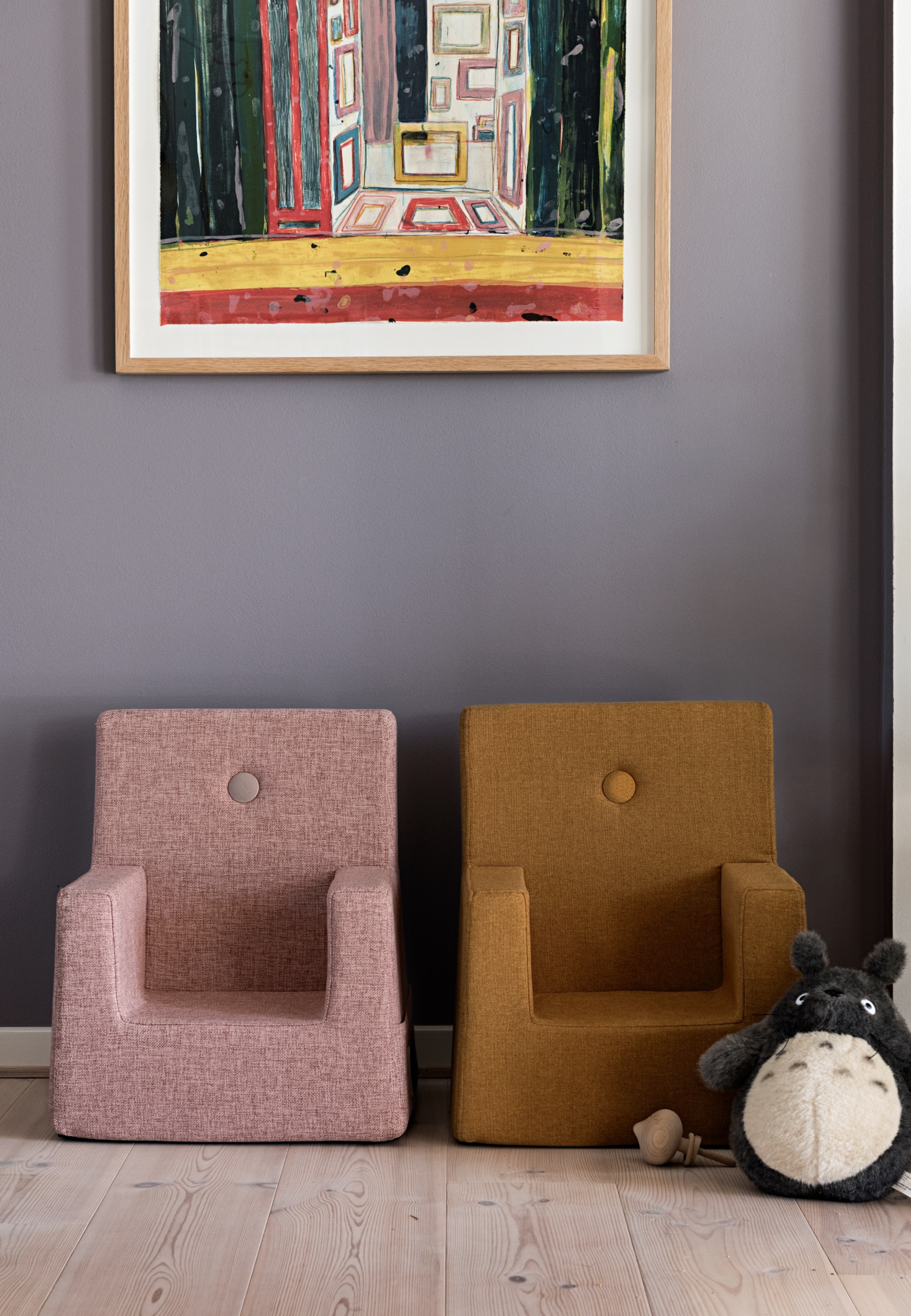 Kindersessel "KK Kids Chair XL" - Mustard / Mustard
