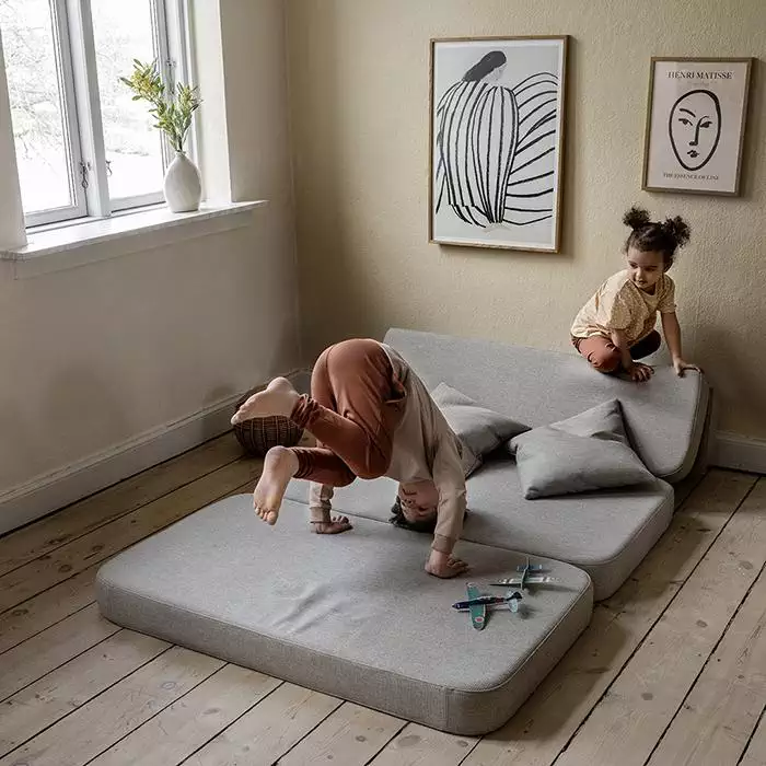Klapp-Sofa "KK 3 Fold Sofa" (120 cm) -  Sand / Sand