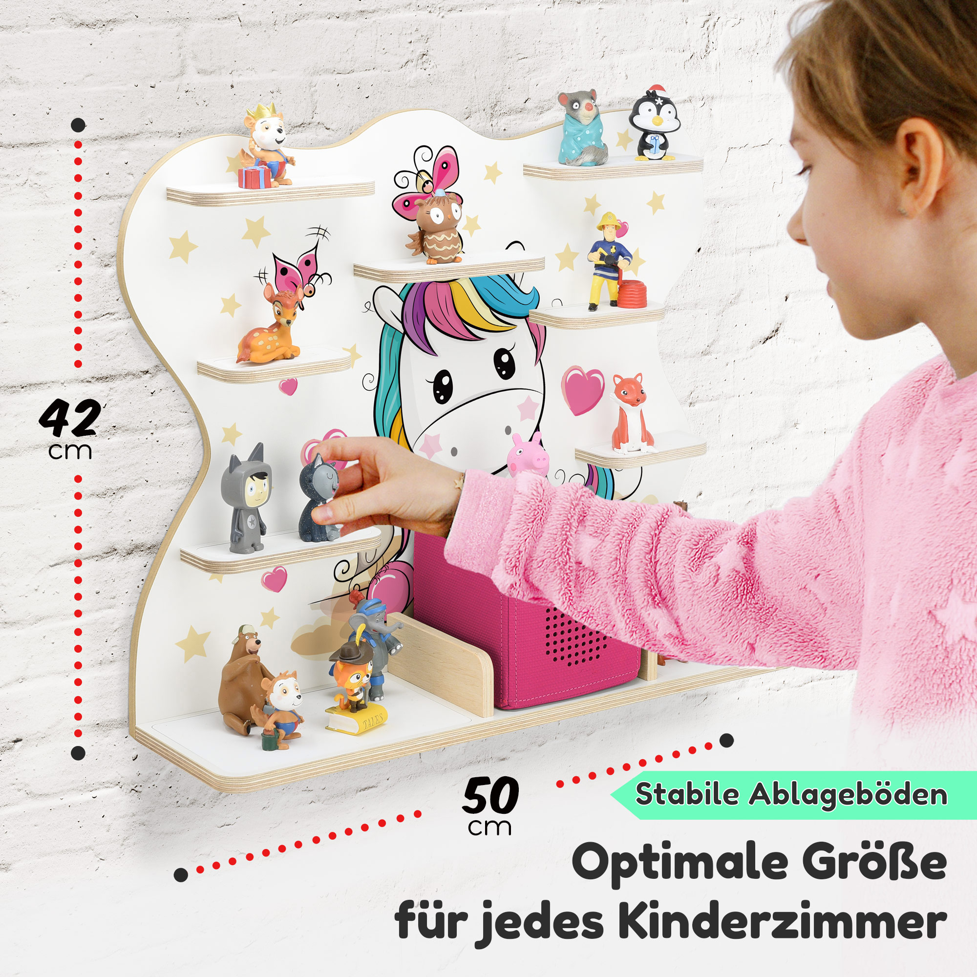 Regal für Tonies (B-Ware), "Pony", groß
