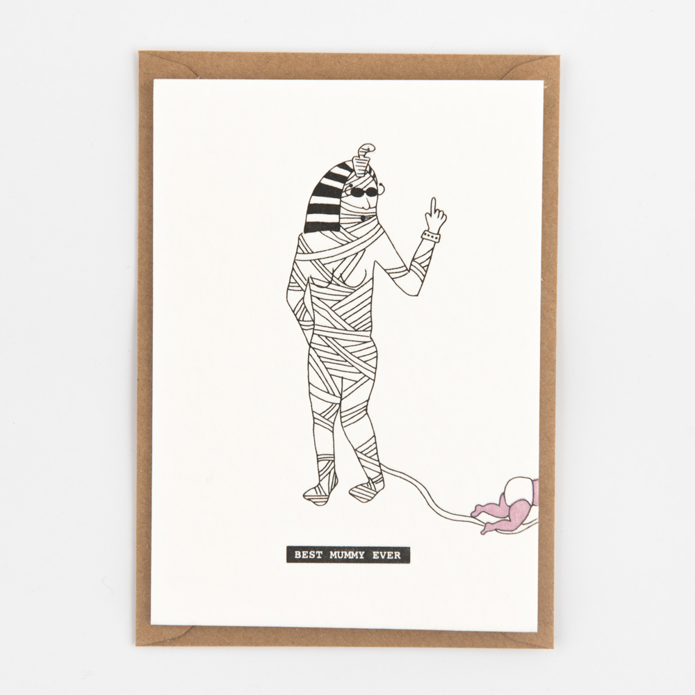 Grußkarte "Best Mummy"