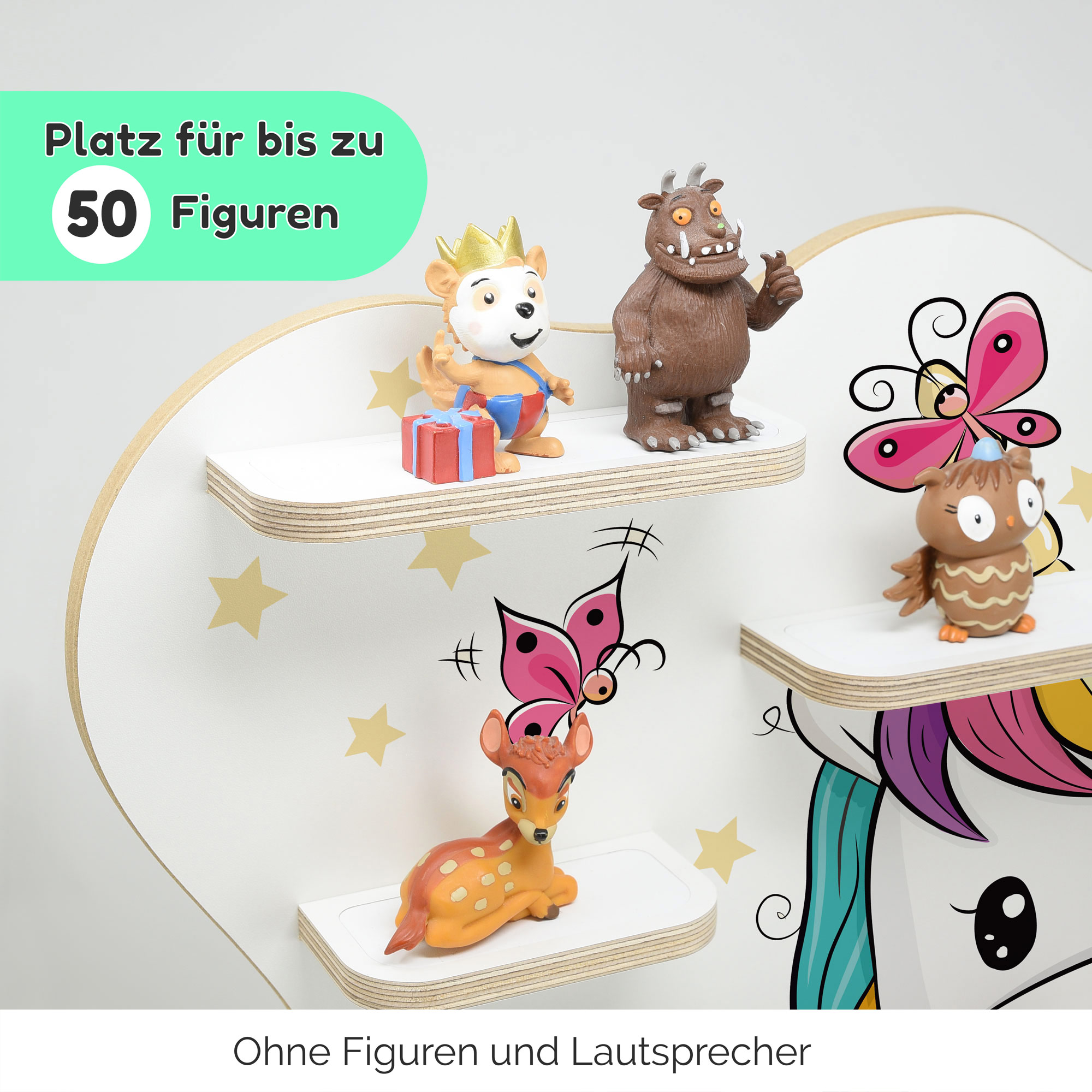 Regal für Tonies (B-Ware), "Pony", groß