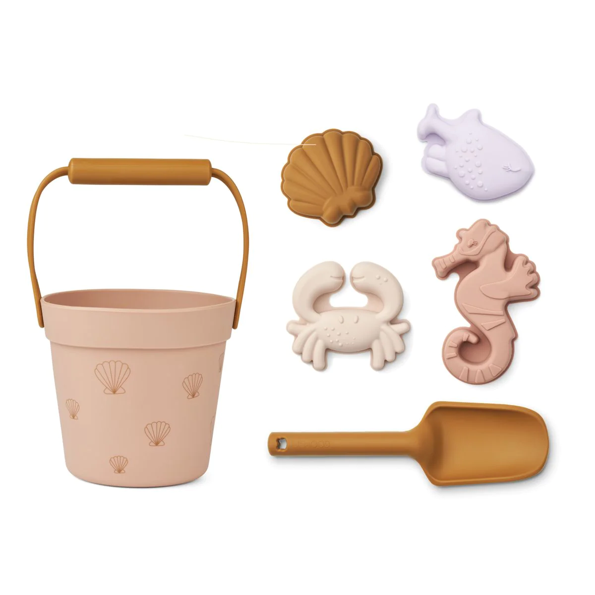 Sandkastenspielzeug "Dante Beach Set - Sea Shell-Pale Tuscany"