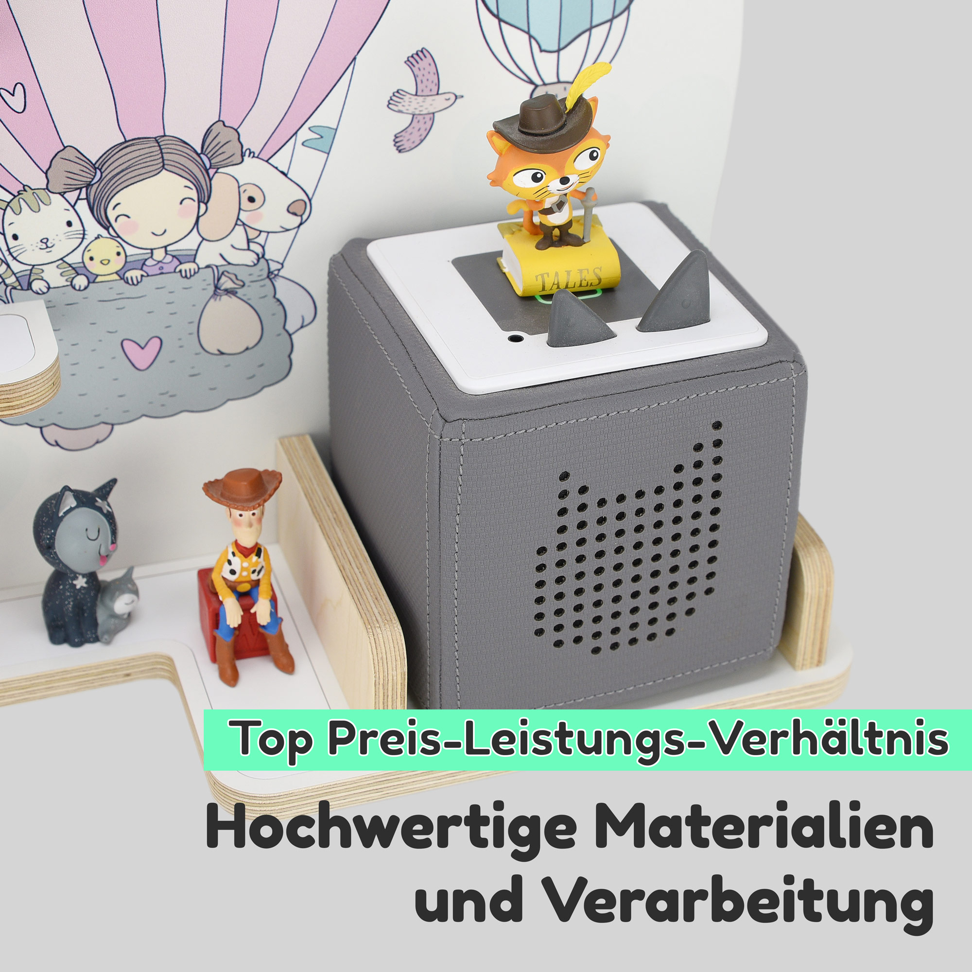 Regal für Tonies (B-Ware), 'Oben', mittel