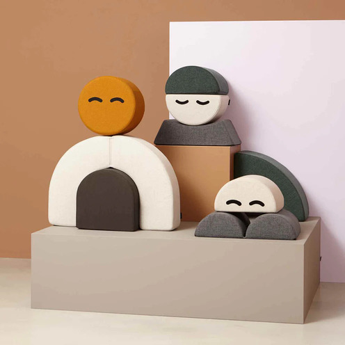 Kinder-Pouf "KK Mrs. Circle Face"