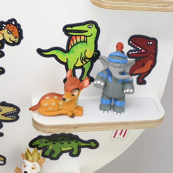 Regal geeignet für die Toniebox "Dinopark" - zum Aufhängen