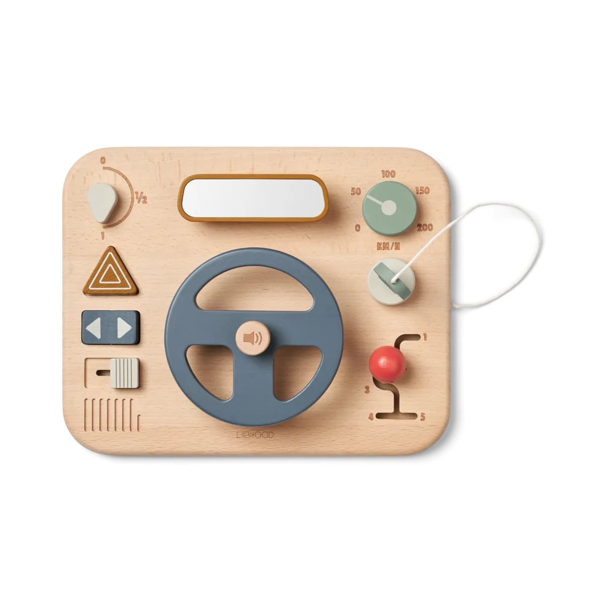 Magnus "Activity Board Lenkrad - Faune green multi mix"  