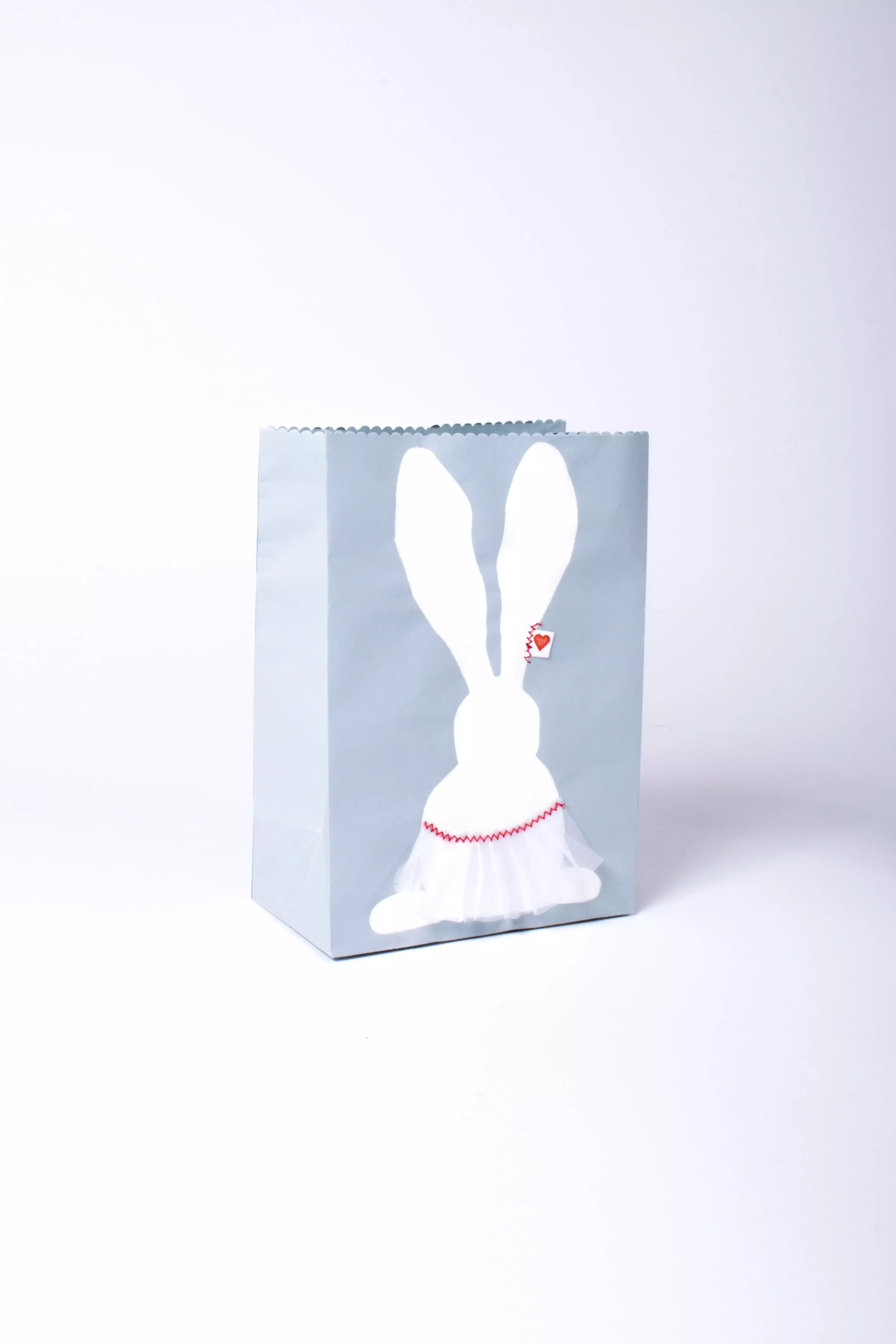 Papiergeschenktüte "Hase Tütü"