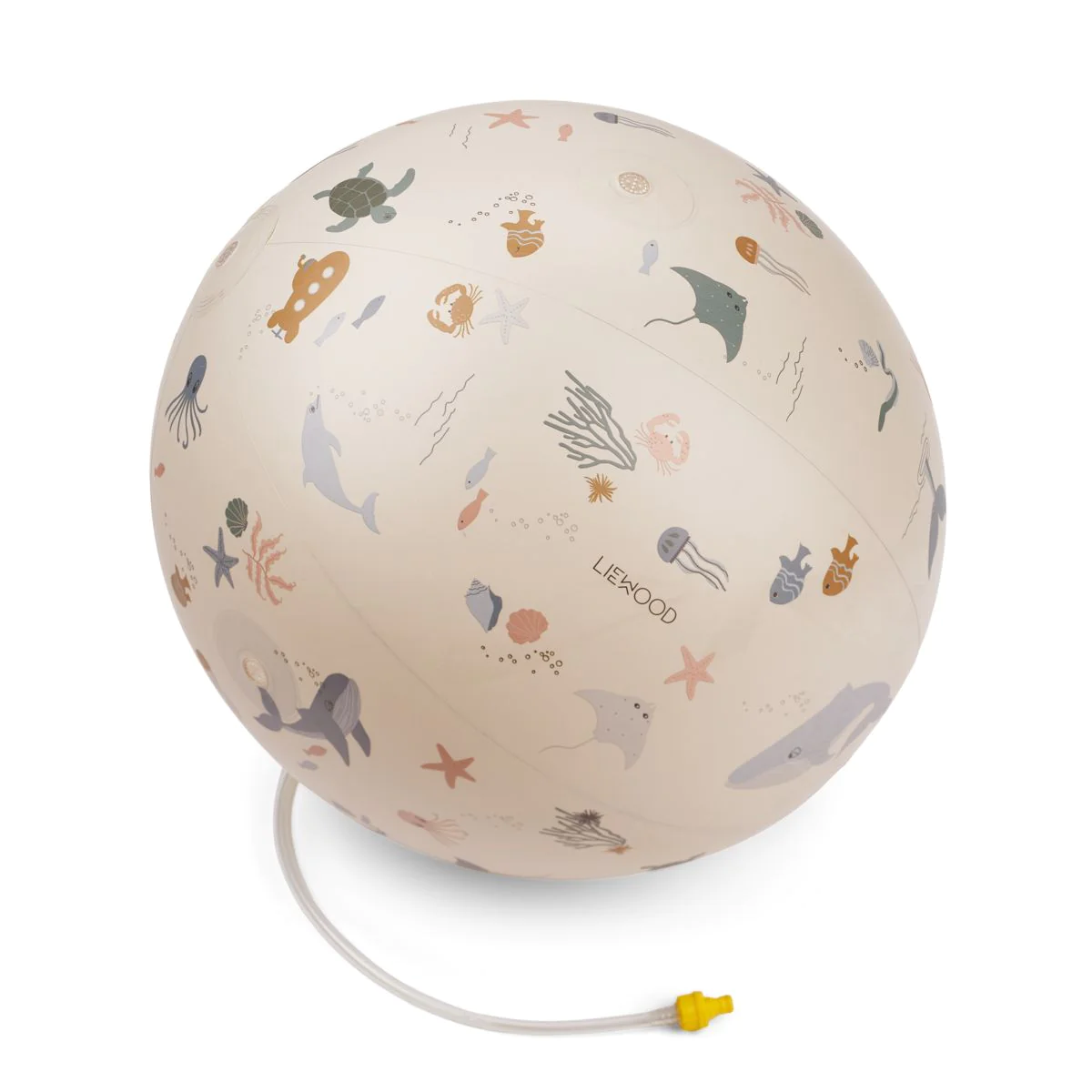 Sprinkler Beachball "Luis Inflatable - Sea Creature -Sandy"