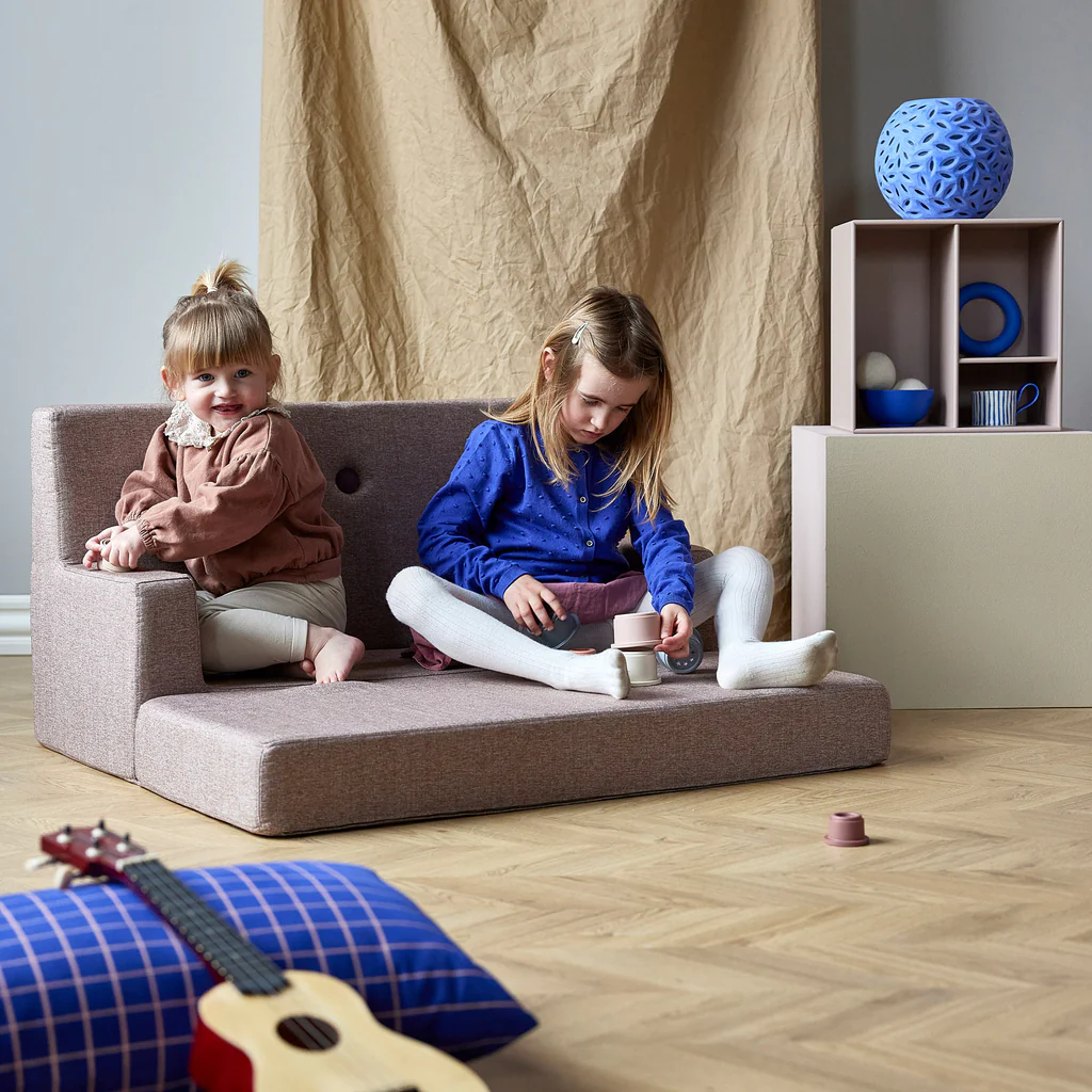 Kindersofa "KK Kids Sofa" - Soft Rose/ Rose
