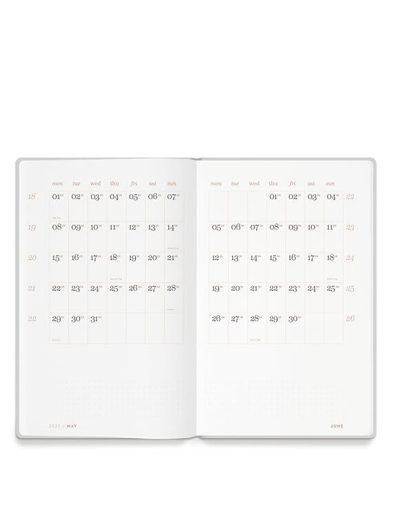 Diary / Terminkalender 2023 "basil" - DIN A4