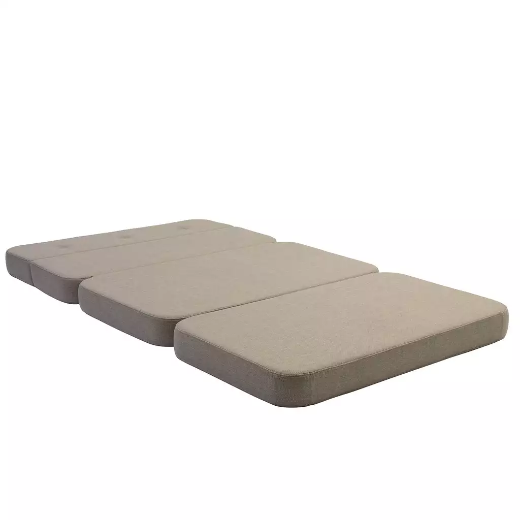 Klapp-Sofa "KK 3 Fold Sofa" (120 cm) -  Sand / Sand