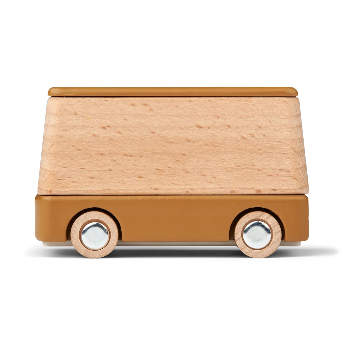 Holzauto Village " Bus- Golden Caramel mix"  