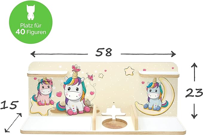 Regal für Tonies (B-Ware), "Pony Buddy", mittel