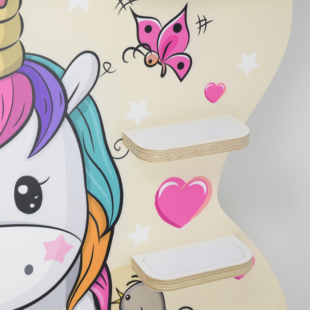 Musikboxregal (B-Ware) geeignet für die Toniebox "Einhornzauber"- groß