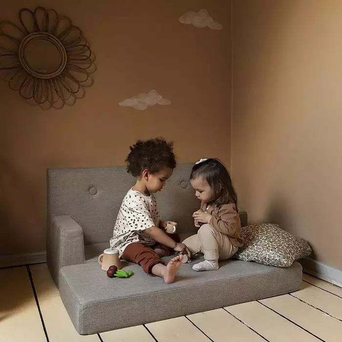 Kindersofa "KK Kids Sofa" - Sand / Sand