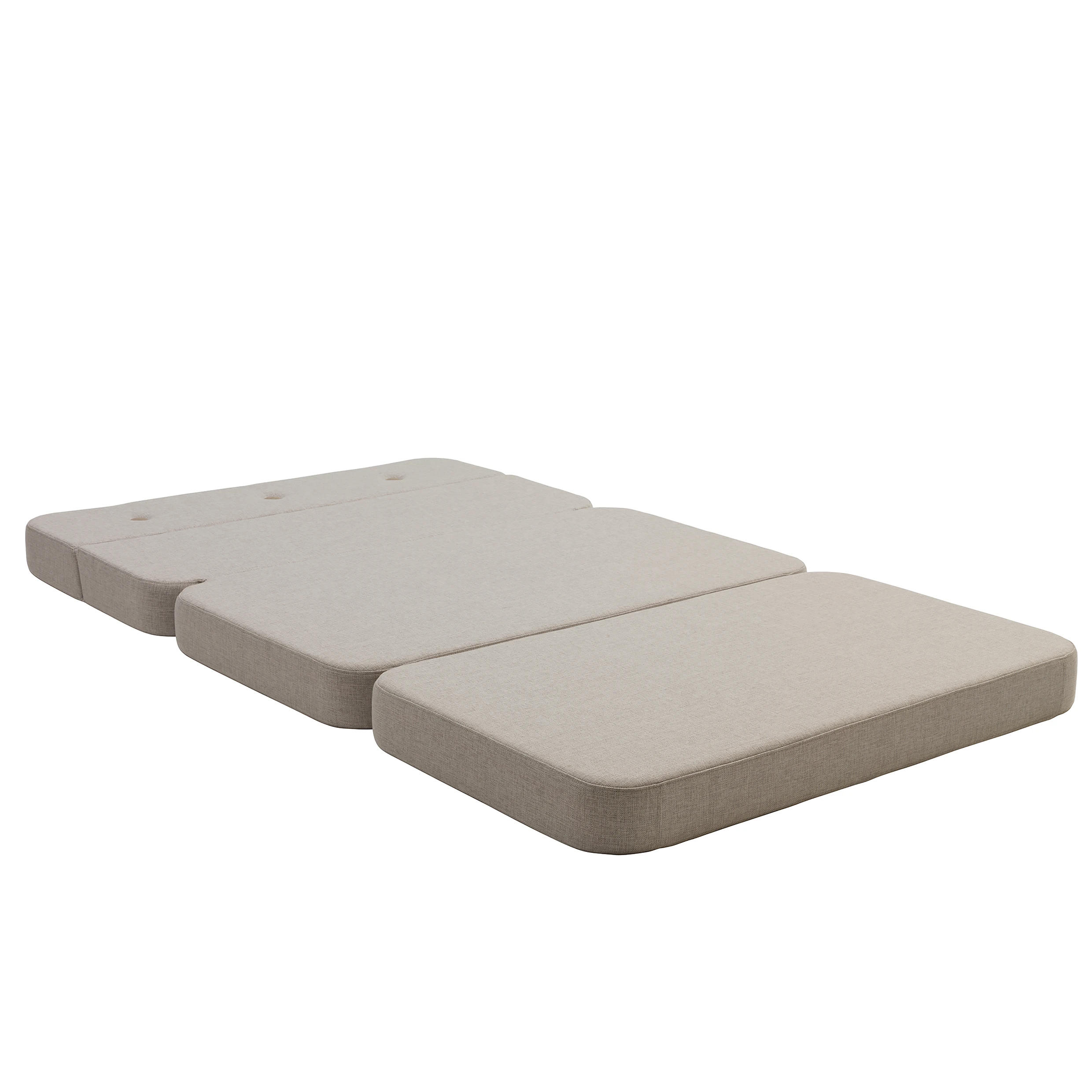 Klapp-Sofa "KK 3 Fold Sofa" (120 cm) - Beige / Sand