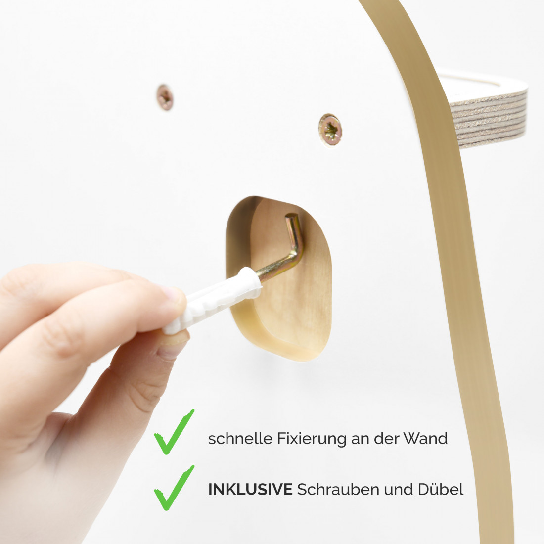 Musikboxregal passend für Toniebox, 'Flugzeug', mittel