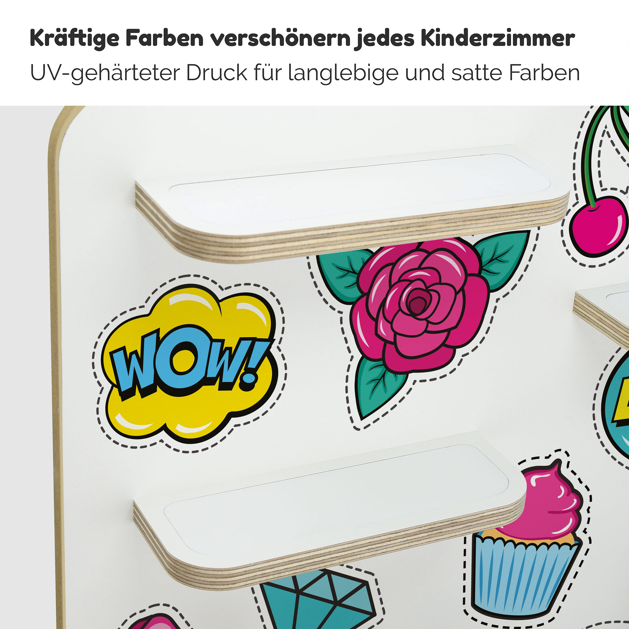 Regal für Tonies, 'Einfach Mädchen', groß