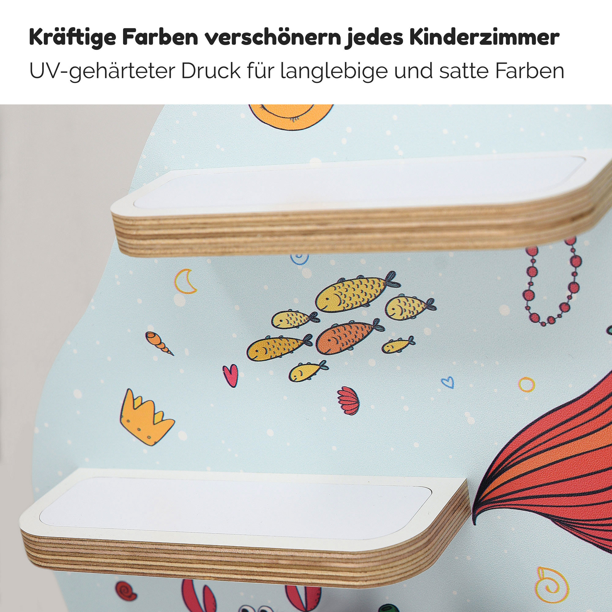 Regal für Tonies, 'Meermaid', mittel