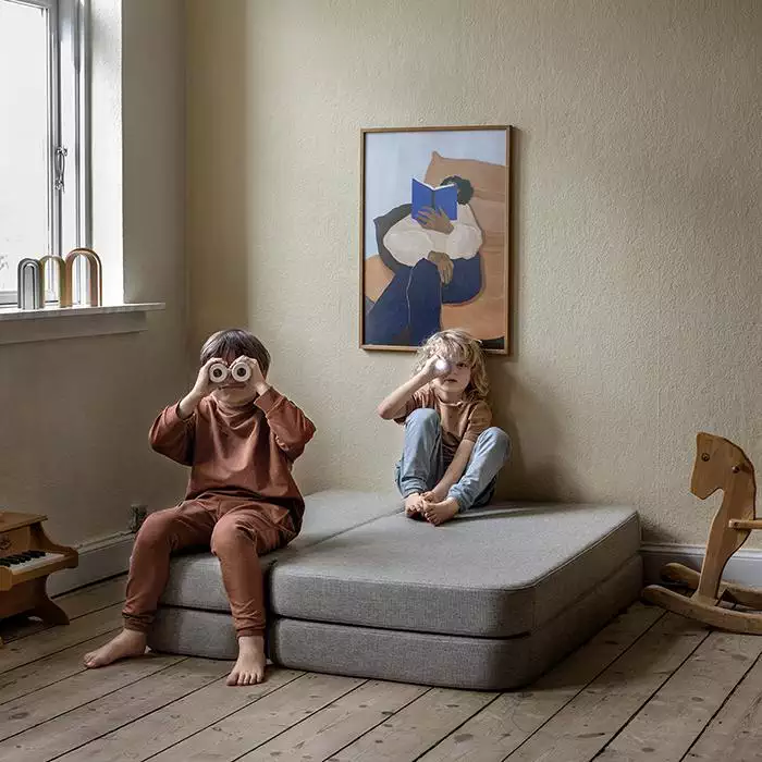 Klapp-Sofa "KK 3 Fold Sofa" (120 cm) -  Sand / Sand