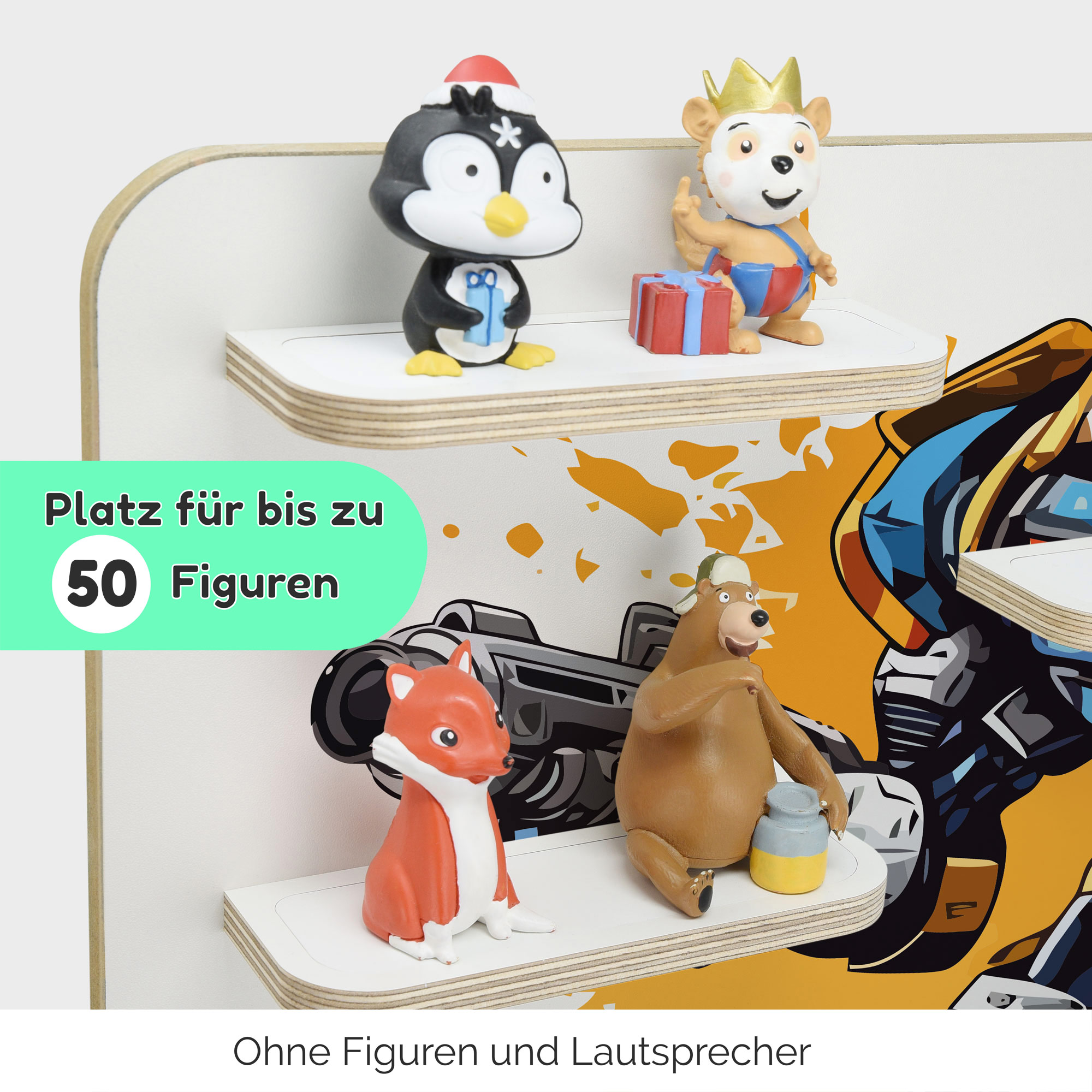 Regal für Tonies, 'Mr. Chip', groß