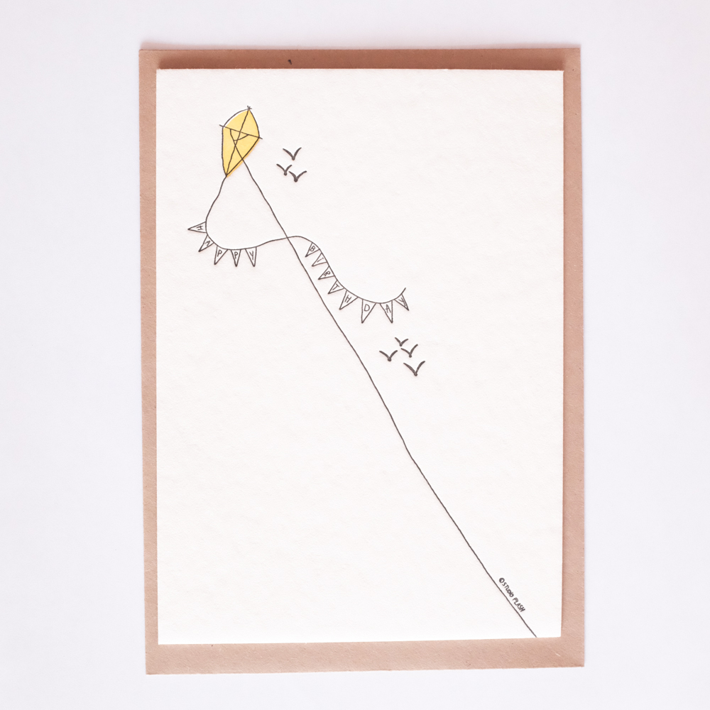 Grußkarte "Birthday kite"