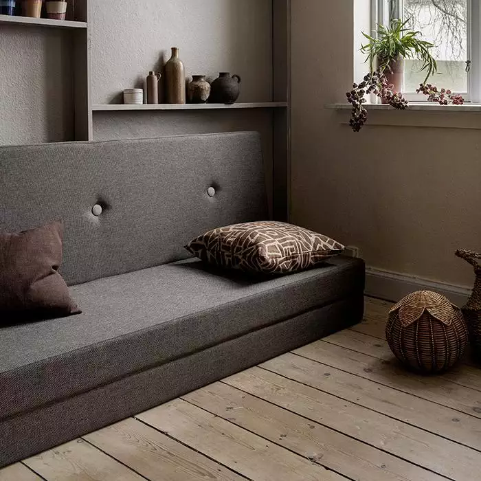 Klapp-Matratze "KK 3 Fold" (180 cm) - Brown / Sand