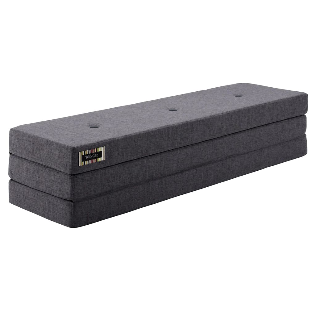 Klapp-Matratze "KK 3 Fold" (180 cm) - Blue Grey / Grey
