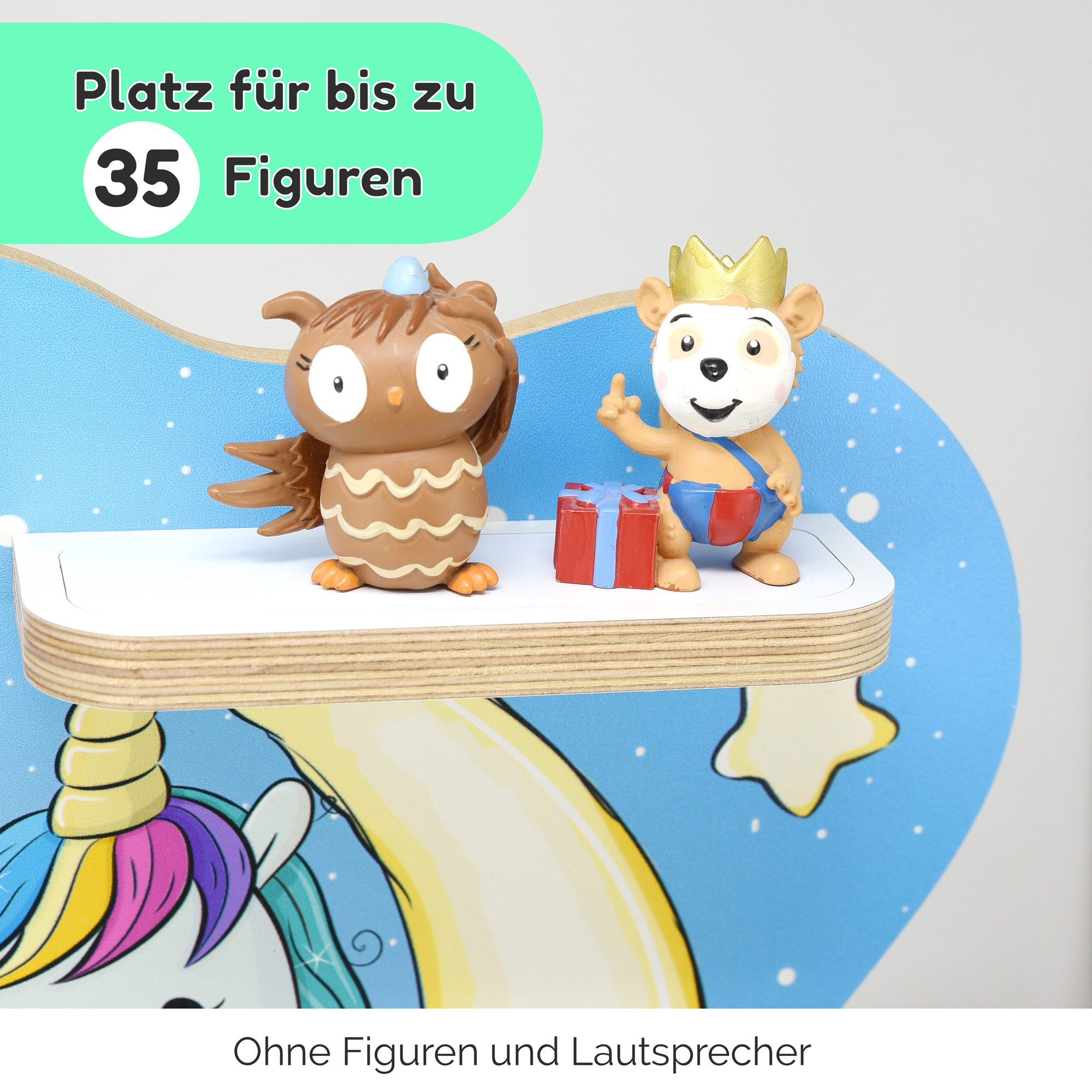 Regal für Tonies, 'Nachteule', mittel