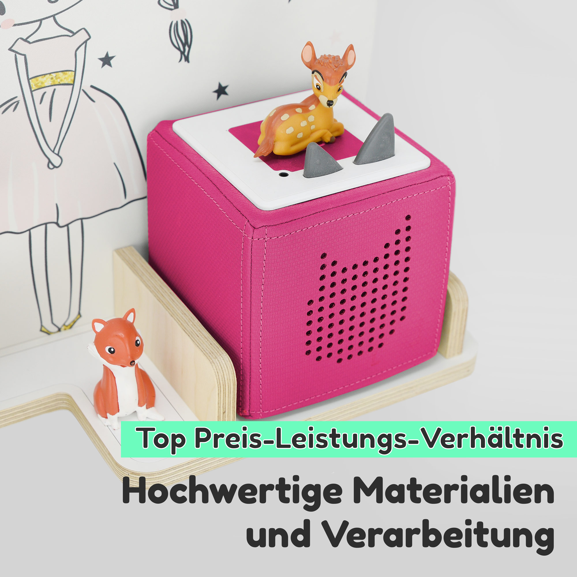 Regal für Tonies, 'Prinzessin', mittel