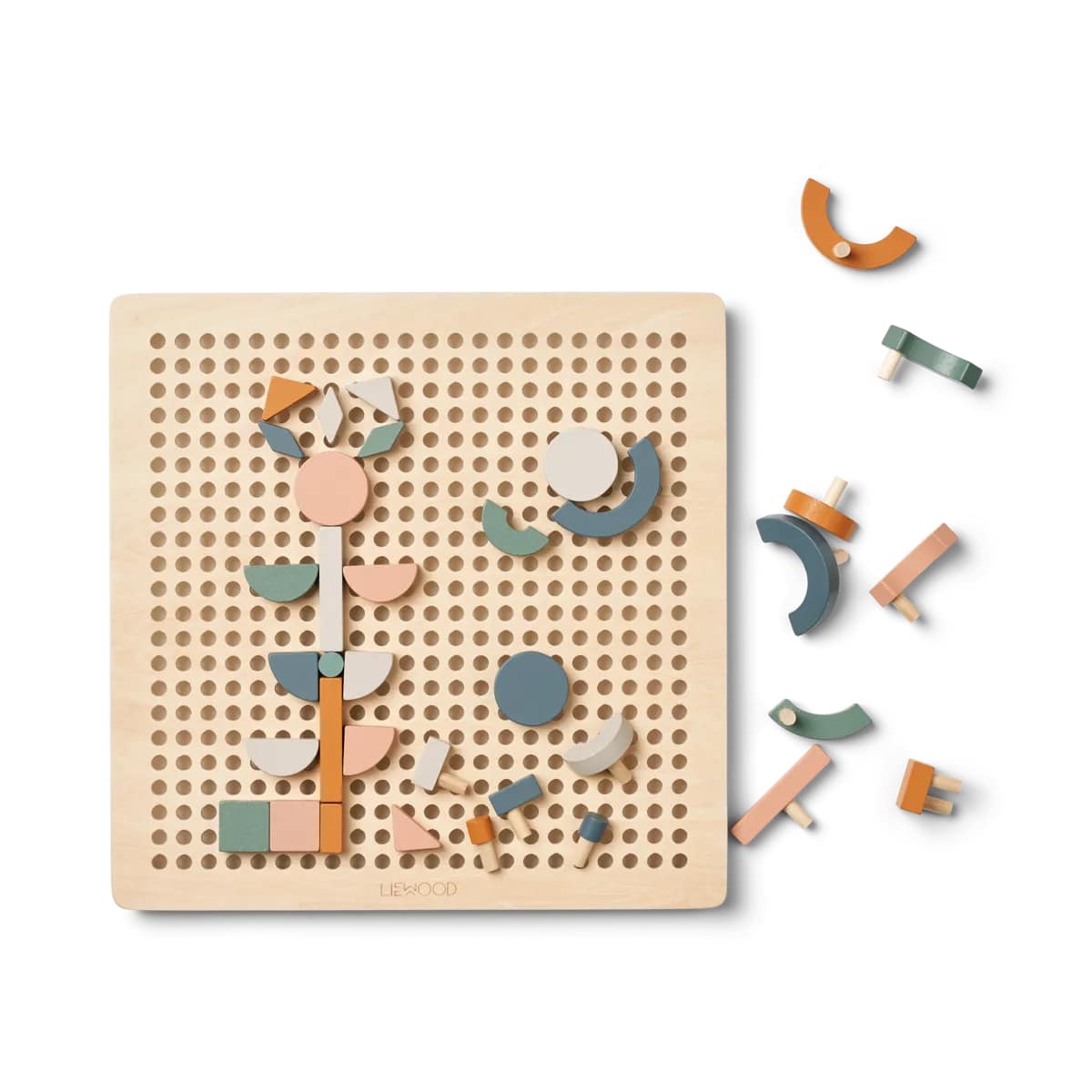 Cecily "Formen Steckpuzzle - Faune green multi mix" 