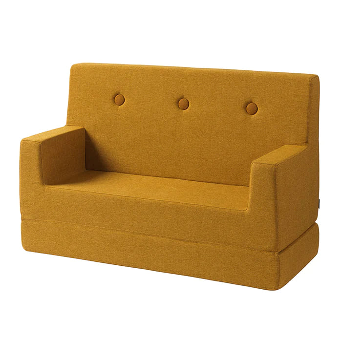 Kindersofa "KK Kids Sofa" - Mustard / Mustard