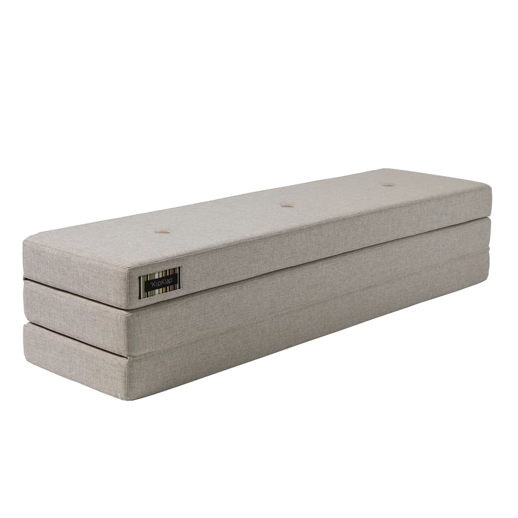 Klapp-Matratze "KK 3 Fold XL" (200 cm) - Beige/ Sand